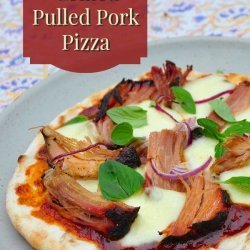 Grilled Pulled Pork Pizza