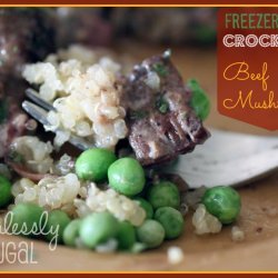 Beef With Mushrooms-Crock Pot Recipe