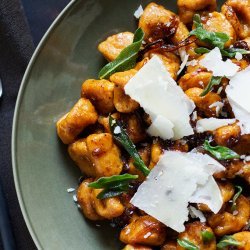 Sweet Potato Gnocchi With Brown Butter and Sage