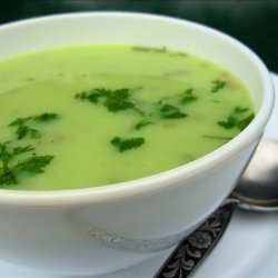 Old Fashioned Lovage and Potato Soup