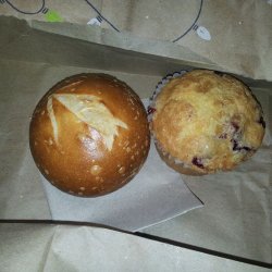 Cranberry-Orange Sourdough Muffins