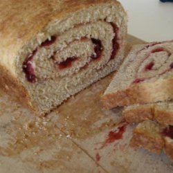Rosy Swirl Cranberry Bread