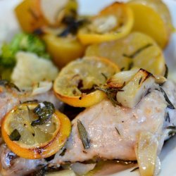 Easy Garlic and Rosemary Chicken for 2