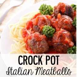 Italian Meatballs in the Crock Pot