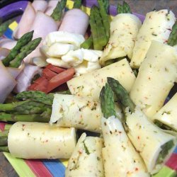 Wrapped Asparagus - Cheese