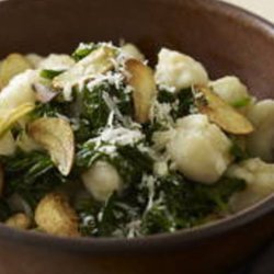 Gnocchi With Spinach and Garlic