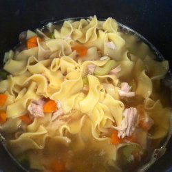 Chicken Noodle Soup and Dumplings