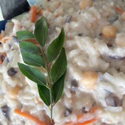 Cumin and Curry Leaf Creamy Risotto