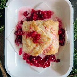 Warmed Cranberry Brie