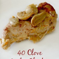 Crock Pot Chicken with 40 Cloves of Garlic