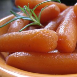 Carrots With Grape and Port Glaze