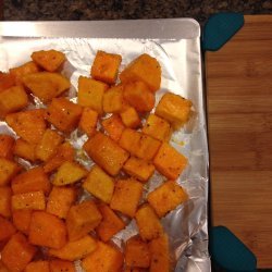 Roasted Butternut Squash With Shallots
