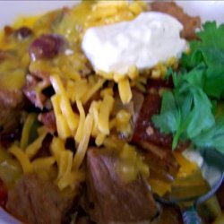 Spicy Pork and Bacon Chili