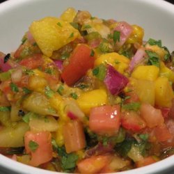 Fruit Salsa With Pineapple and Mango
