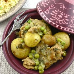 Lamb With Potatoes and Peas