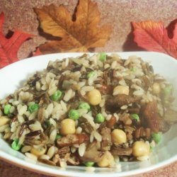 Wild Rice Pilaf With Mushrooms and Pecans