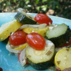 Summer Vegetables in Parchment Paper