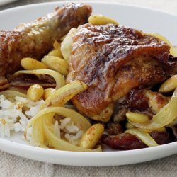 Moroccan Chicken With Dates