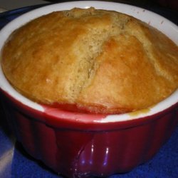 Individual Blueberry Cobblers
