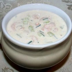 Buttermilk and Shrimp Soup