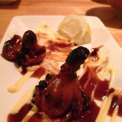 Char Grilled Baby Octopus