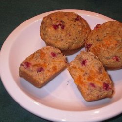 Whole Wheat Cranberry Orange Muffins