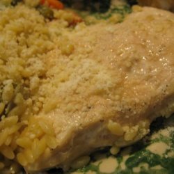 Caesar Chicken With Orzo