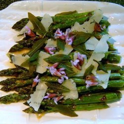 Roasted Asparagus Salad With Fried Sage