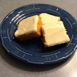 Colonial Pumpkin Bars With Cream Cheese Frosting