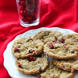 Cranberry, Chocolate Chip and Coconut Cookies