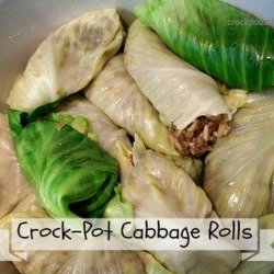Crock Pot Cabbage Rolls