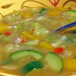 Fat Free Veggie Soup to Die For!