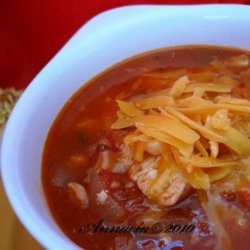 The Easiest Chicken Tortilla Soup
