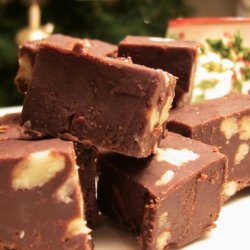 The Best Kahlua and Coffee Fudge!