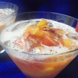Adult Strawberry Pineapple Punch Cocktail
