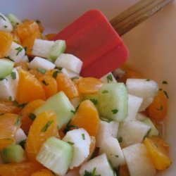 Ensalada Xek  (Jicama and Mandarin Orange Salad)
