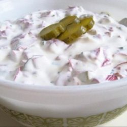 Pickle and Corned Beef Dip