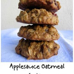 Iced Oatmeal Applesauce Cookies (Martha Stewart)
