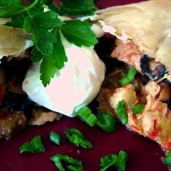 Mexican Chicken in Phyllo
