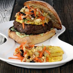 Jamaican Jerk Burgers for Grill