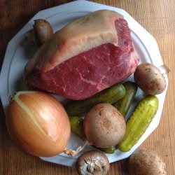 Pot Roast With Dill Pickles
