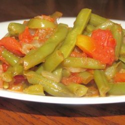 Greekified Green Beans