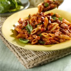 Penne with Bacon and Tomatoes