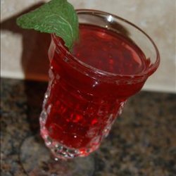 Children's Raspberry 'mojito' (Nonalcoholic)