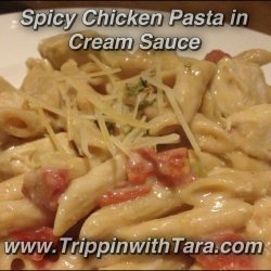 Chicken Pasta With Cream Sauce