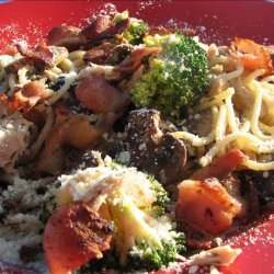 Pasta With Tuna, Bacon, and Broccoli