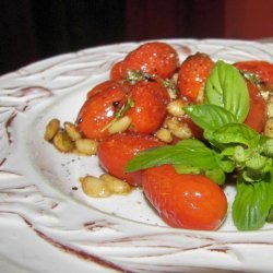 Sauteed Cherry Tomatoes With Pine Nuts