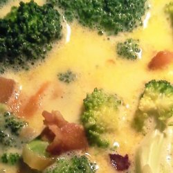 Broccoli, Ham, and Cheese Soup