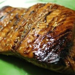 Maple-Soy Glazed Salmon