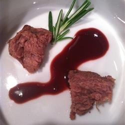 Pepper-Crusted Beef Tenderloin with Chocolate-Port Sauce